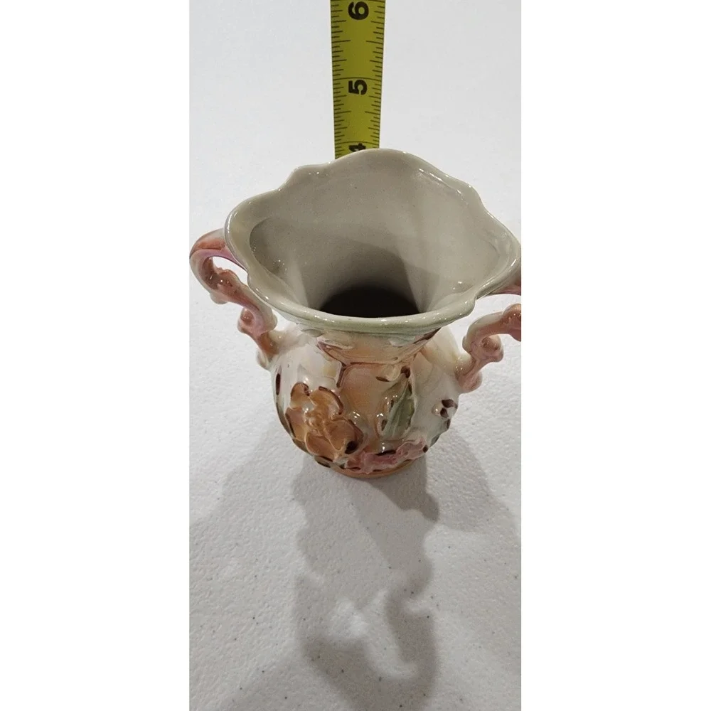 Vintage Lusterware Vase #423 Made In Brazil